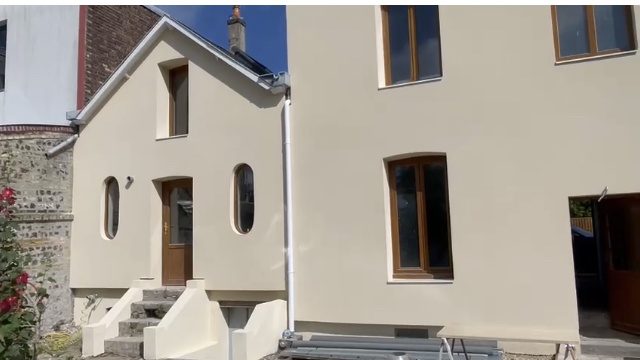 Restructuration d'un ensemble de 2 maisons en coliving