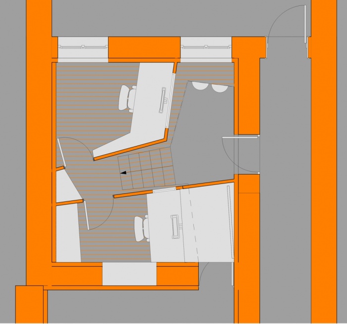 Amnagement d'un lieu de travail de l'image : Plan Bureaux