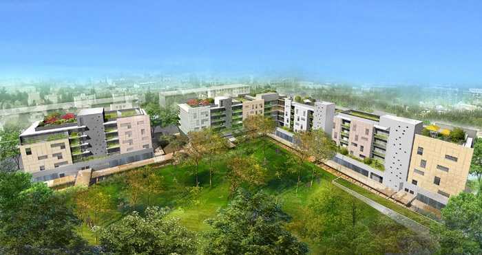 Concours-construction de 90 logements et commerces : pers2