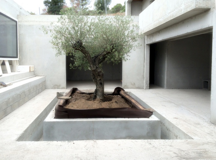 VILLA CONTEMPORAINE : PATIO